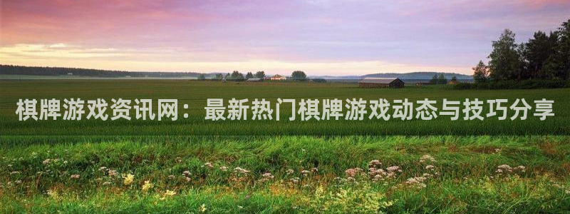 极悦娱乐网址注册：棋牌游戏资讯网：最新热门棋牌游戏动态与技巧